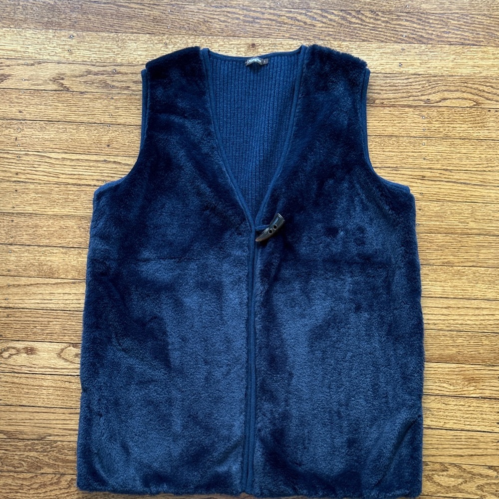 J. McLaughlin Navy Knit Sweater Top